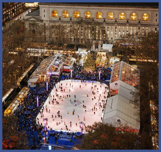 El Bank of America Winter Village abre la temporada el 28 de octubre